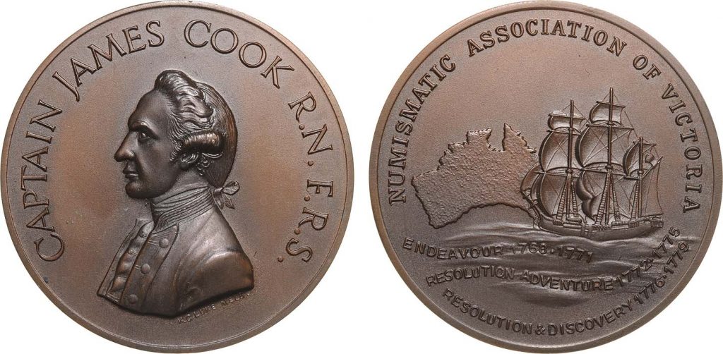 James Cook (Explorer Series) The Numismatic Association of Victoria