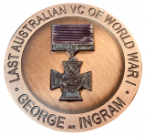 New Medallion Commemorates Centenary of Last Australian VC of World War I